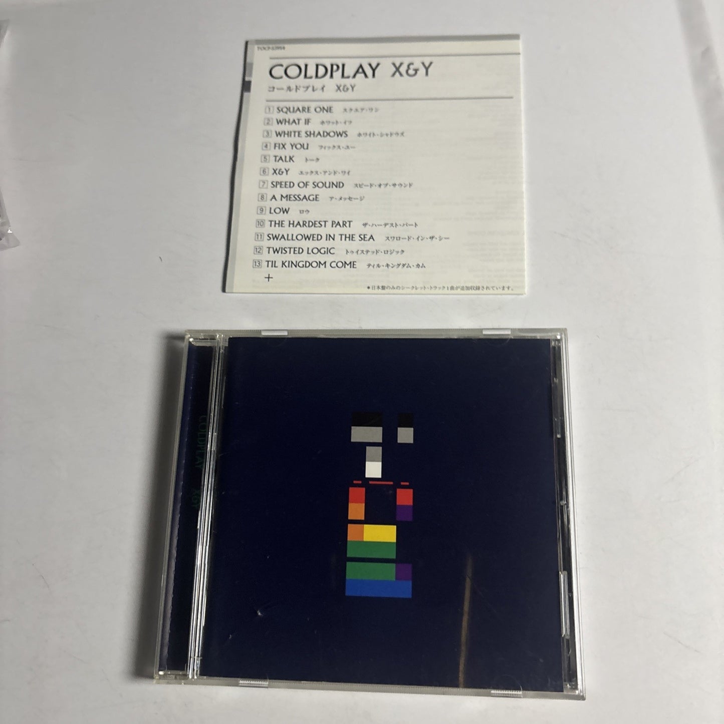 Coldplay – X&Y (CD, 2007) Japan TOCP-53954