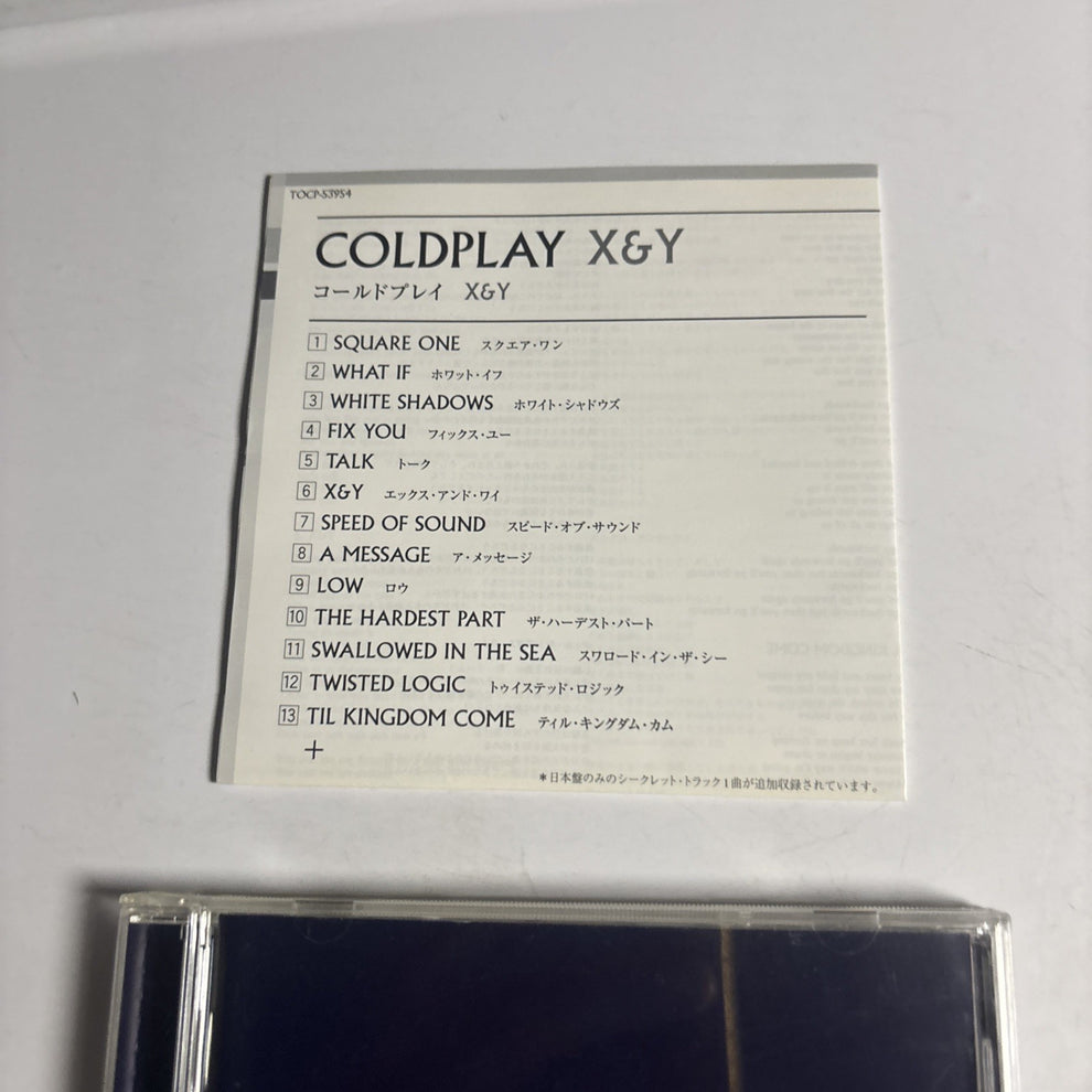 Coldplay – X&Y (CD, 2007) Japan TOCP-53954 – Retro Unit