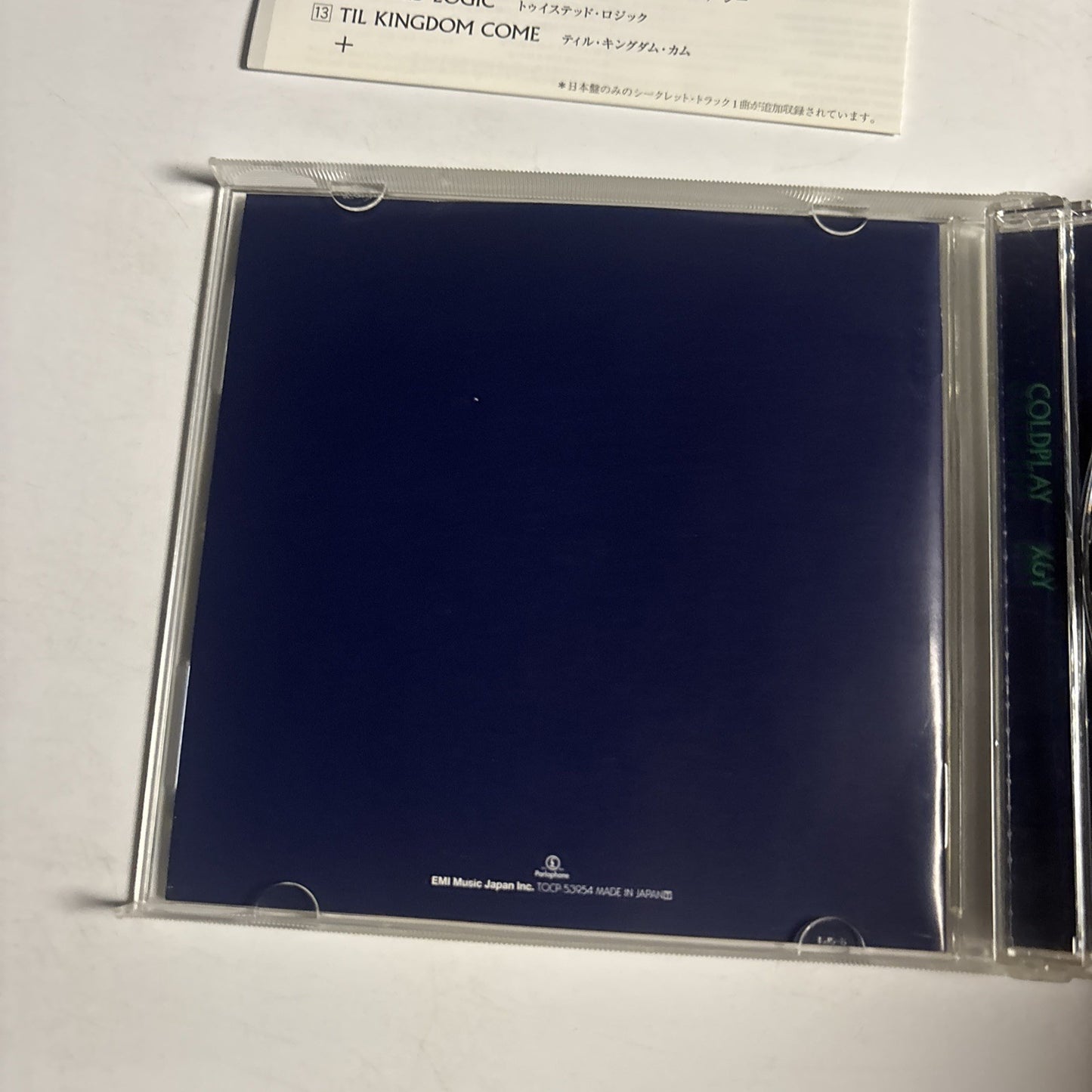 Coldplay – X&Y (CD, 2007) Japan TOCP-53954