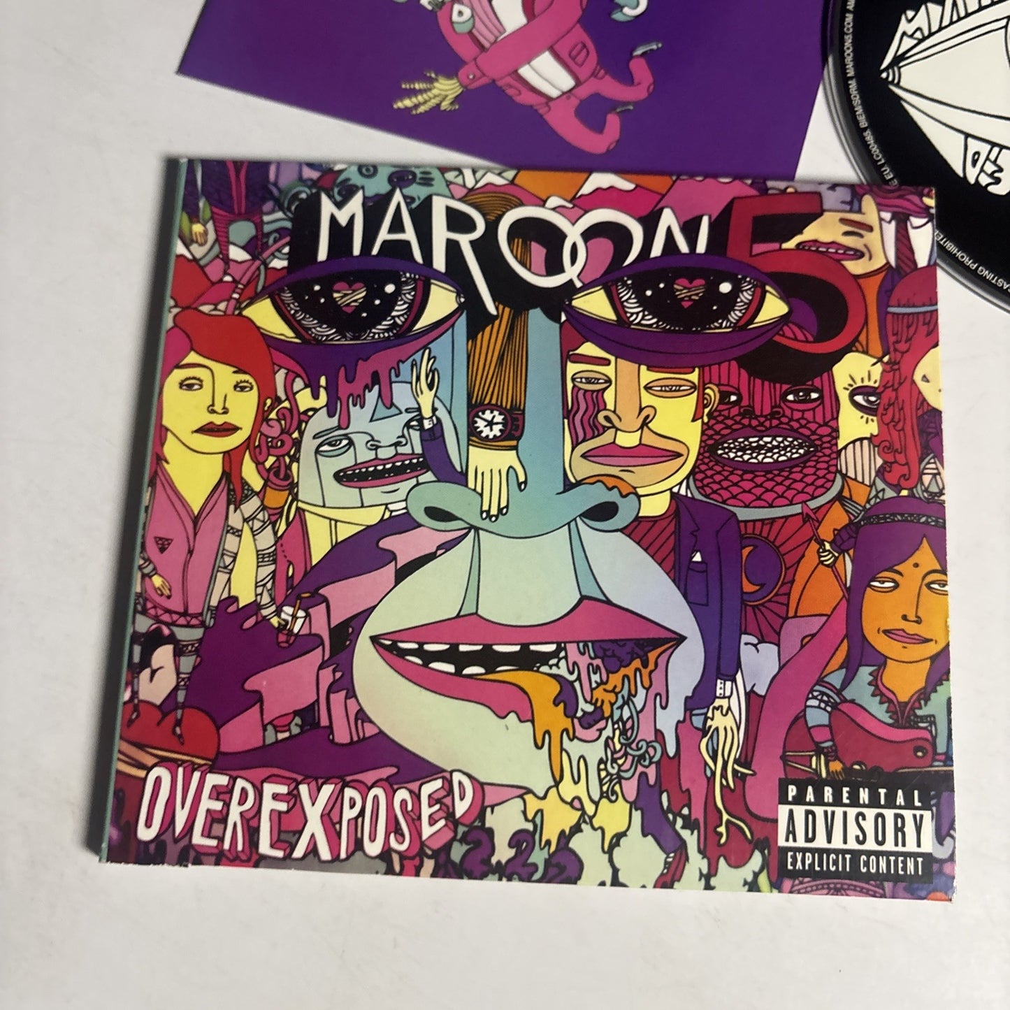 Maroon 5 – Overexposed (CD, 2012) Europe Digipak 0602537097760