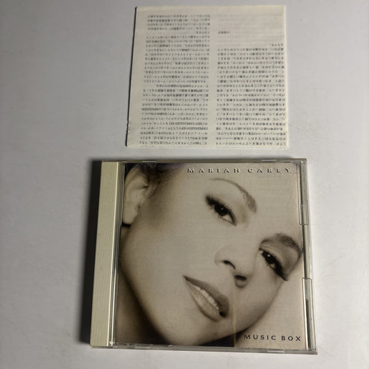 Mariah Carey – Music Box (CD, 1993) Japan Bonus Track SRCS 6819