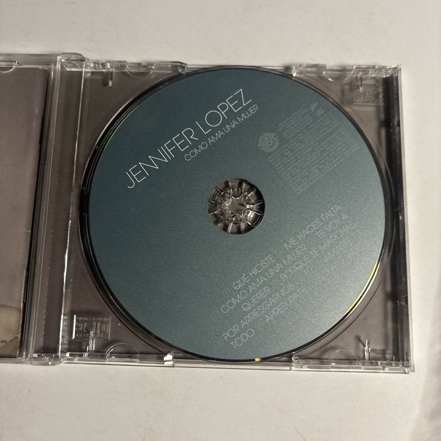 Jennifer Lopez – Como Ama Una Mujer (CD, 2007) US 82876781492