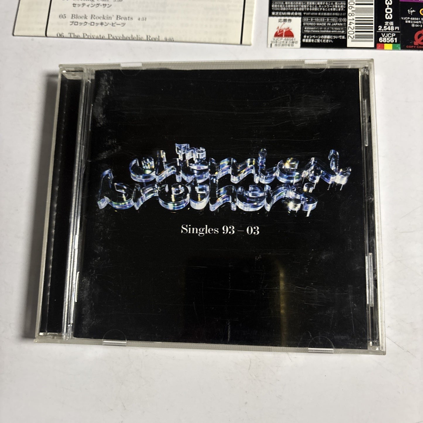 The Chemical Brothers – Singles 93-03 (CD, 2003, 2-Disc) Europe 724359282923