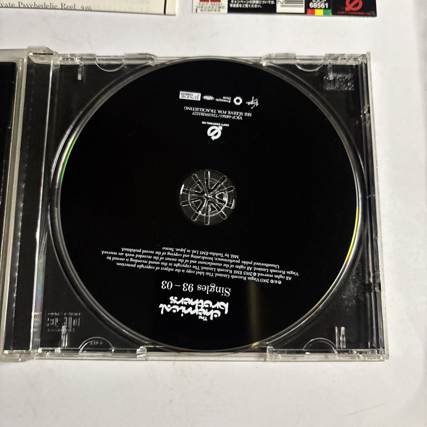 The Chemical Brothers – Singles 93-03 (CD, 2003, 2-Disc) Europe 724359282923