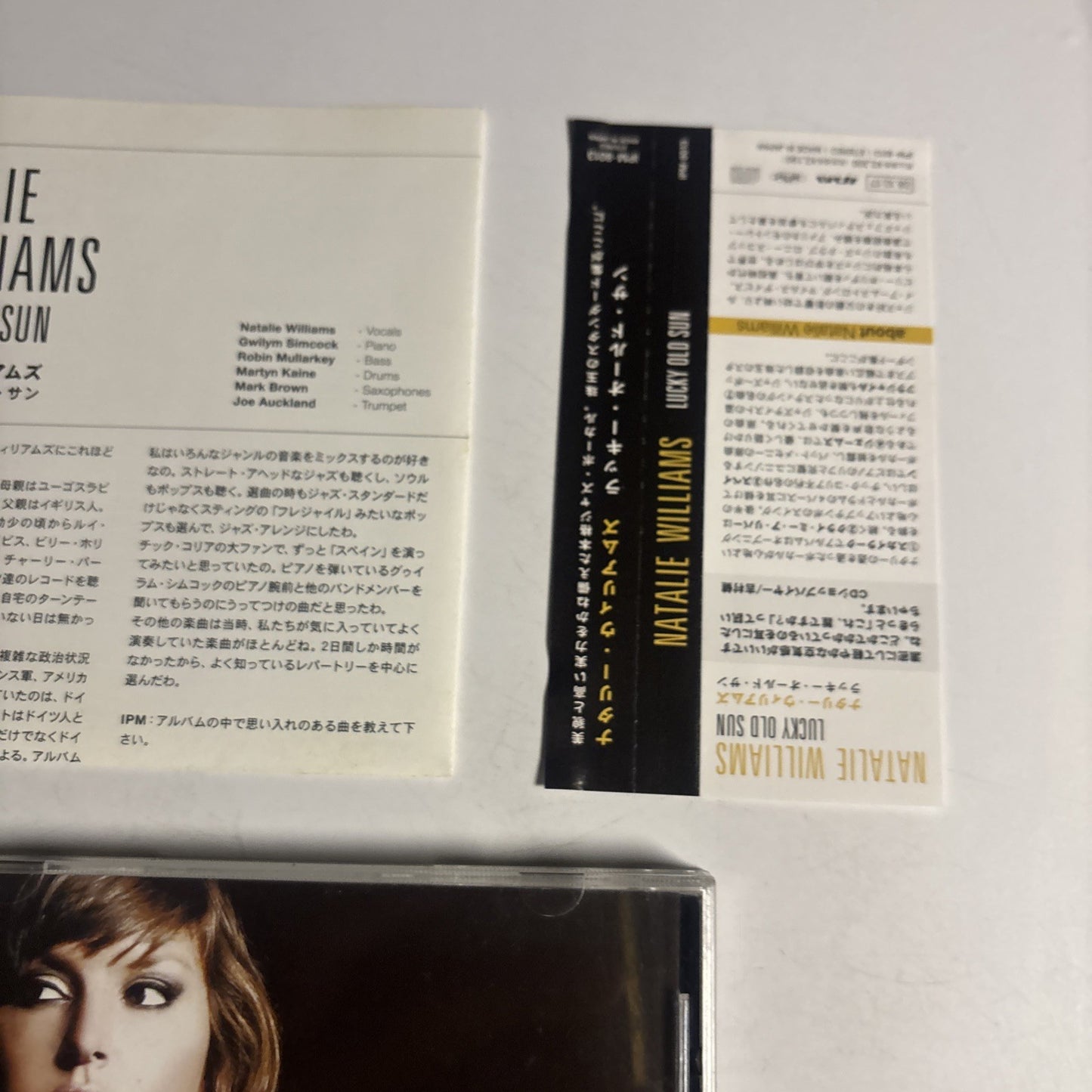 Natalie Williams – Lucky Old Sun (CD, 2003) Japan obi IPM-8013