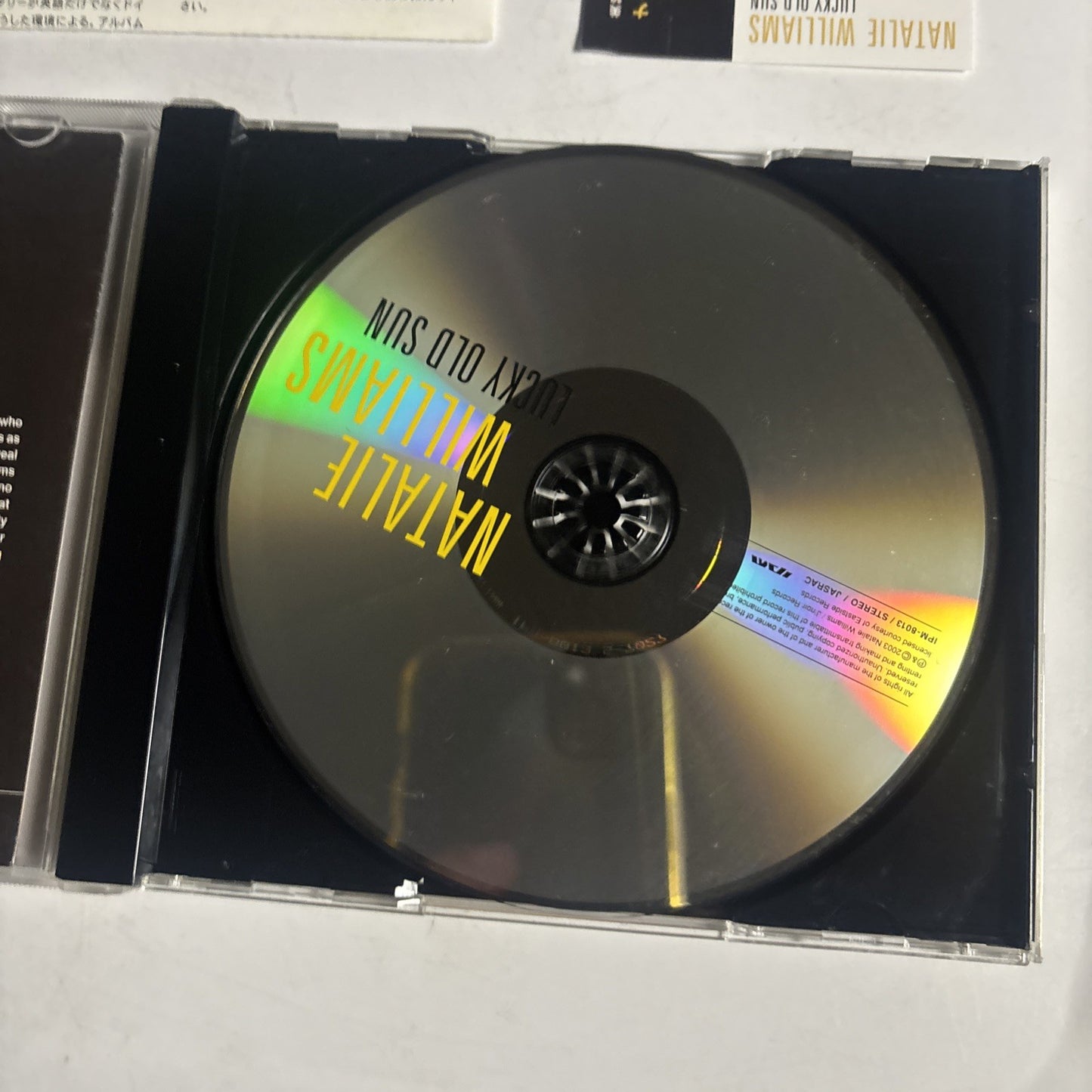 Natalie Williams – Lucky Old Sun (CD, 2003) Japan obi IPM-8013