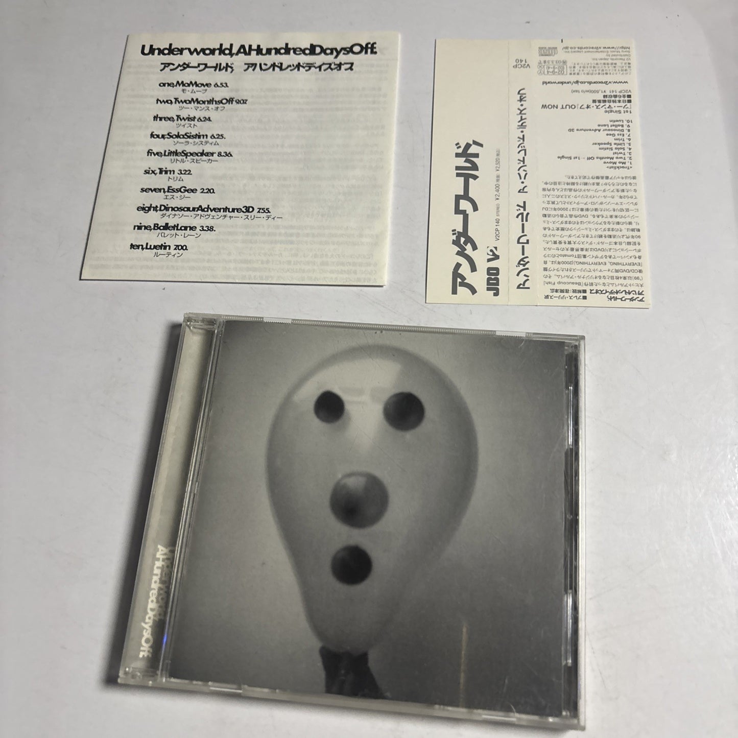 Underworld – A Hundred Days Off (CD, 2002) Japan obi V2CP 140