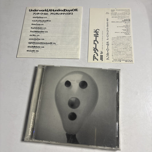 Underworld – A Hundred Days Off (CD, 2002) Japan obi V2CP 140