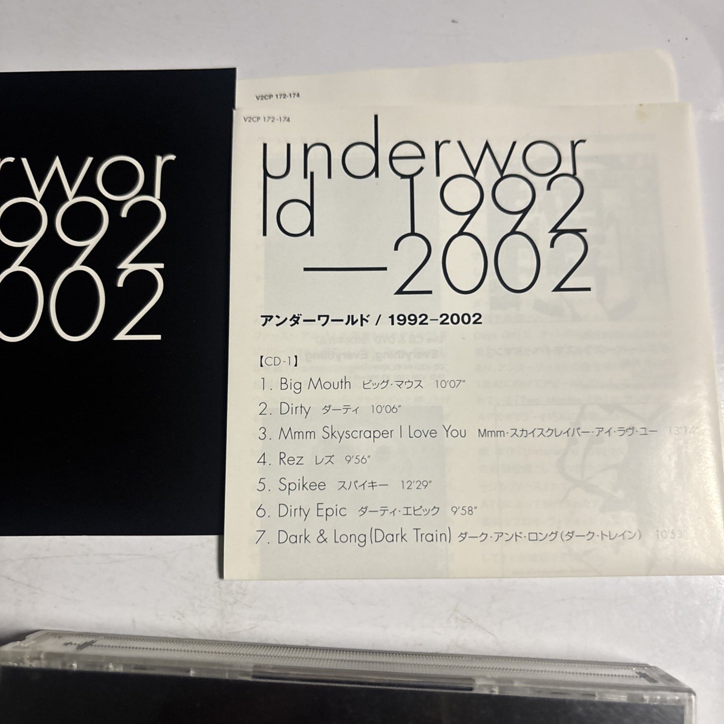 Underworld – 1992-2002 (CD + DVD, 2003, 3-Disc) Japan Obi V2CP 172-174