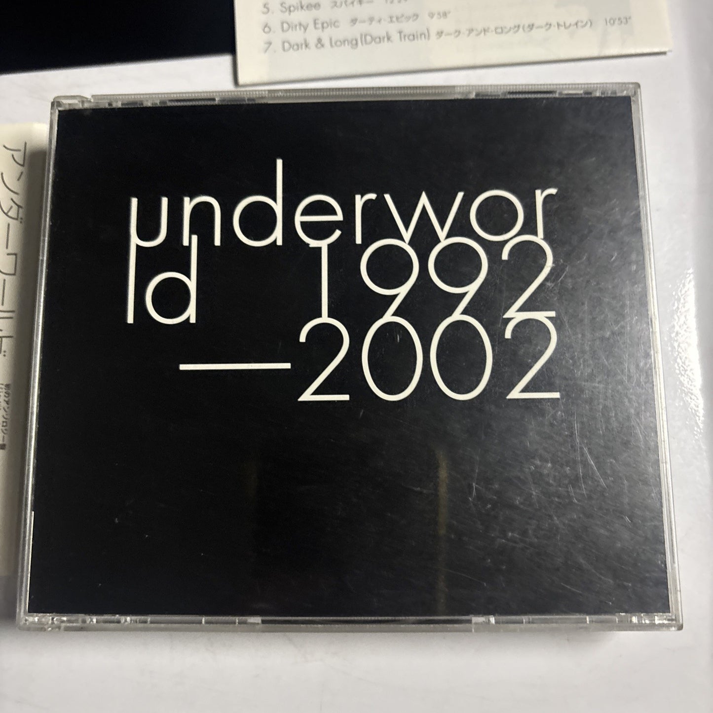 Underworld – 1992-2002 (CD + DVD, 2003, 3-Disc) Japan Obi V2CP 172-174