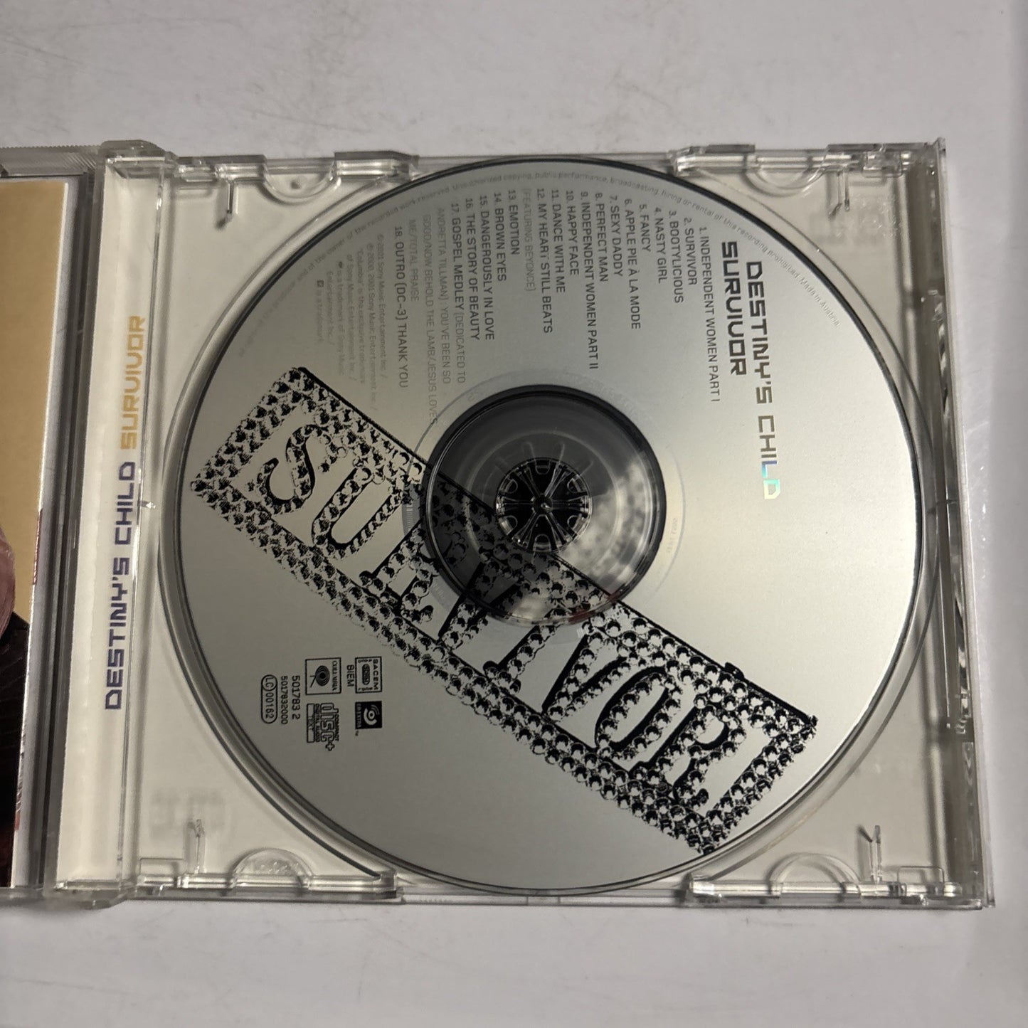 Destiny's Child – Survivor (CD, 2001) Europe 501783 2