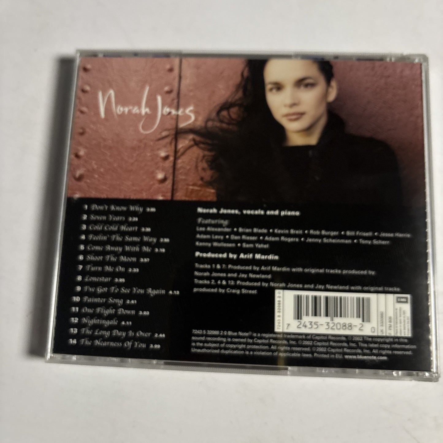 Norah Jones – Come Away With Me (CD, 2002) Europe 7243 5 32088 2 0