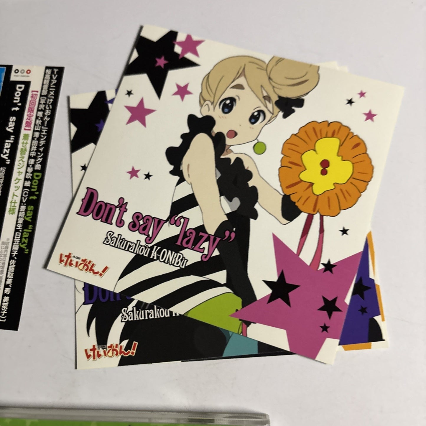 Sakurakou K-On Bu – Don't Say "Lazy" (CD, 2009) Japan obi PCCG-70038