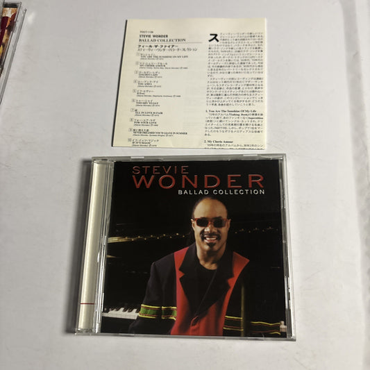 Stevie Wonder – Ballad Collection (CD 1999) Japan POCT-1136