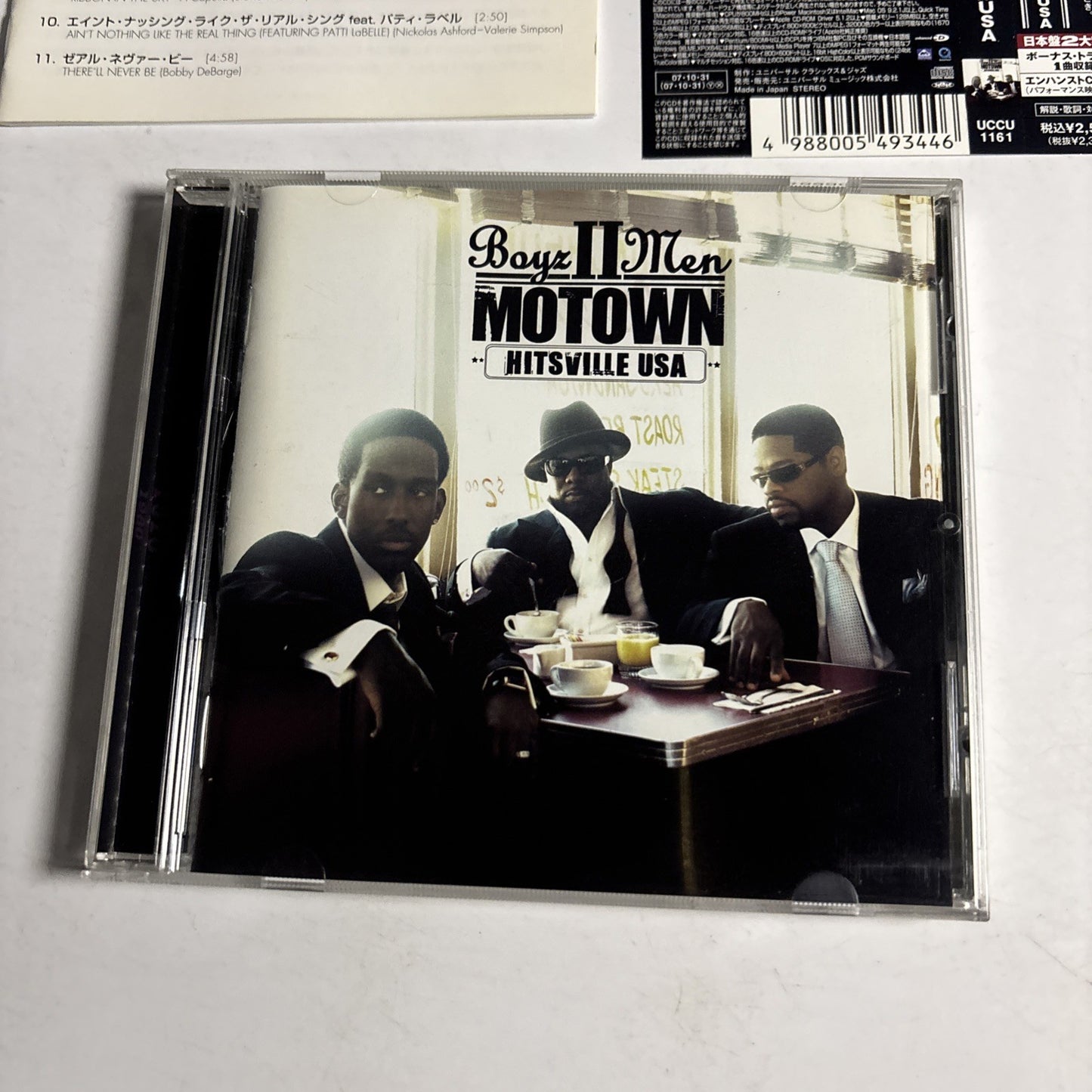 Boyz II Men – Motown - Hitsville USA (CD, 2007) Japan Bonus Track Obi UCCU-1161