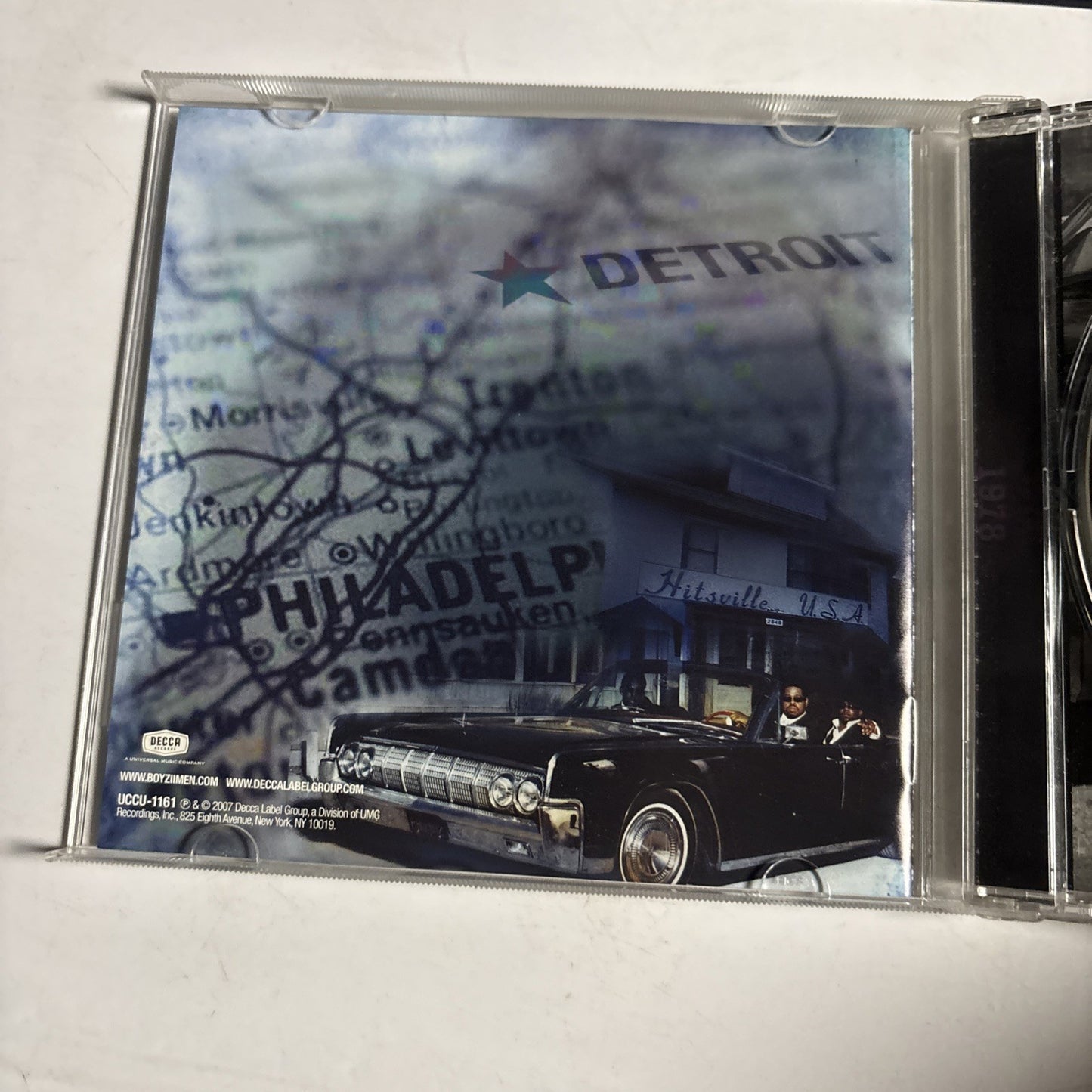 Boyz II Men – Motown - Hitsville USA (CD, 2007) Japan Bonus Track Obi UCCU-1161