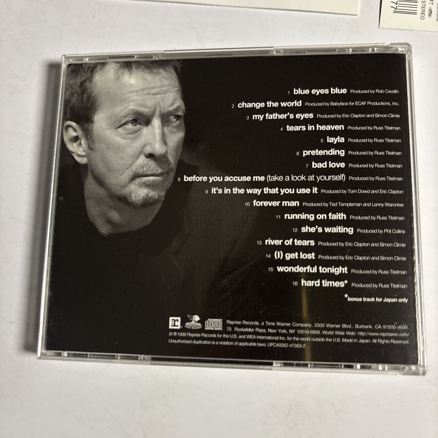 Clapton Chronicles - The Best Of Eric Clapton (CD, 1999) Japan Bonus Track Obi