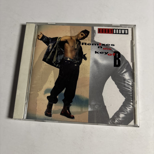 Bobby Brown – Remixes In The Key Of B (CD, 1993) Japan MVCM 429