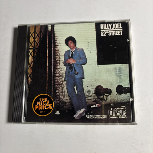 Billy Joel – 52nd Street (CD, 1984) US CK 35609