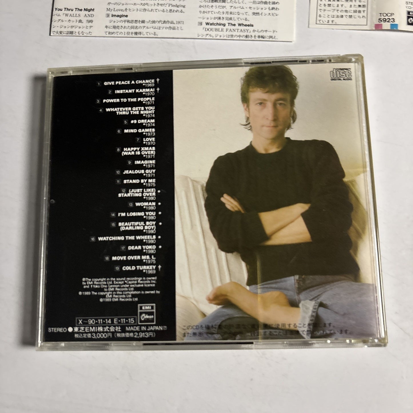 John Lennon – The John Lennon Collection (CD, 1989) Japan obi TOCP-5923