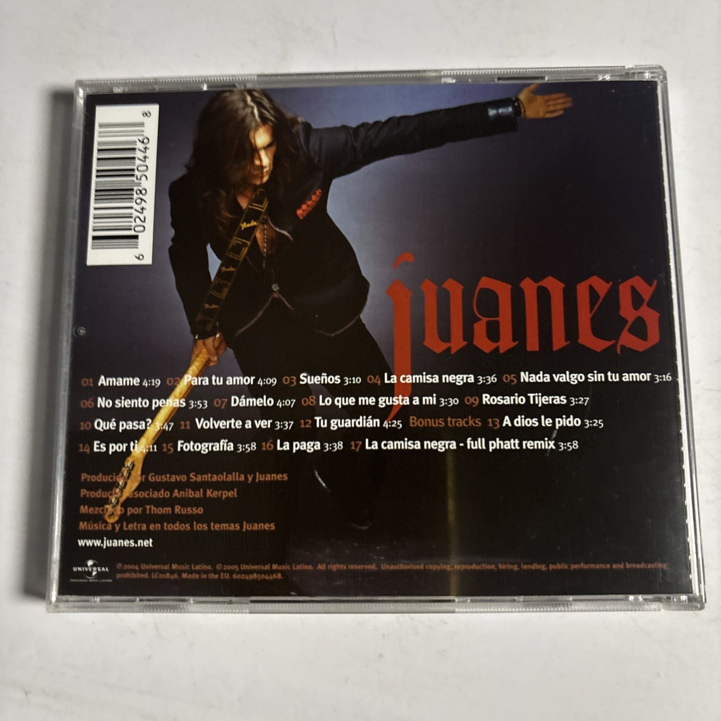 Juanes – Mi Sangre (CD, 2006) Europe 60249804468