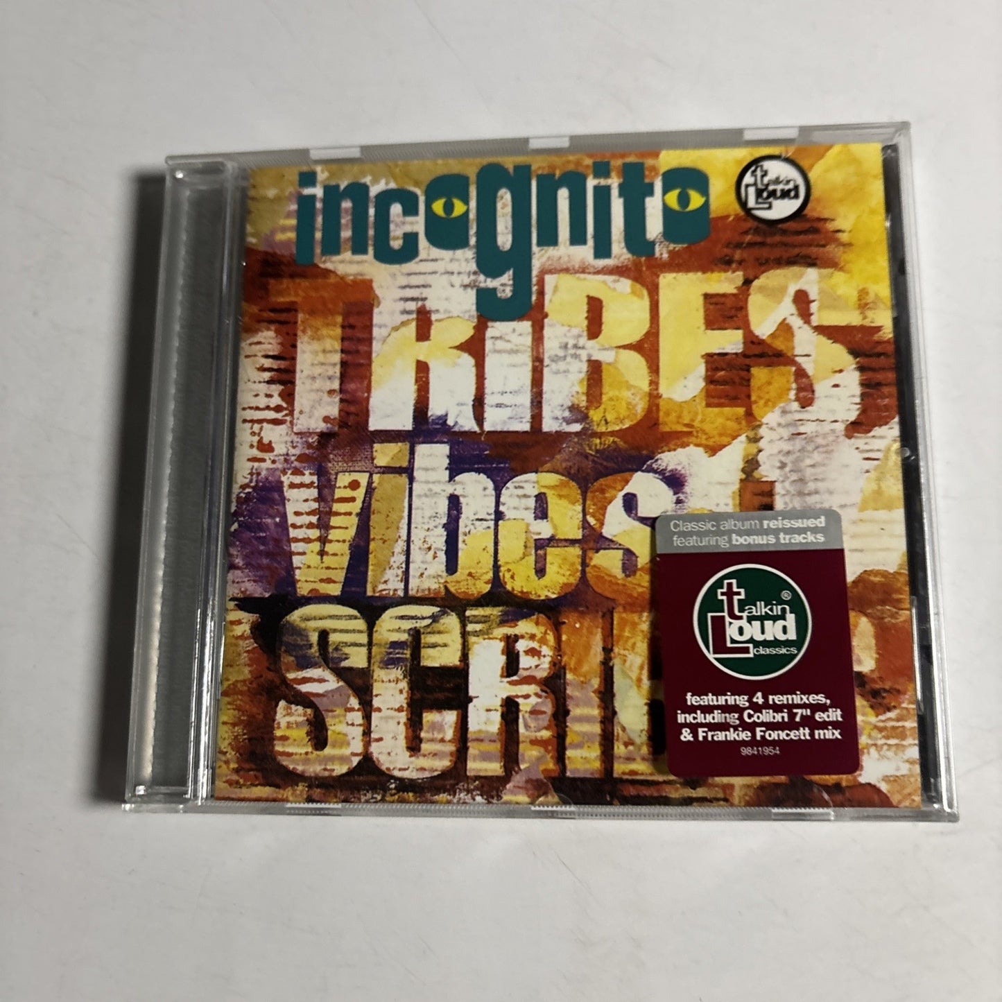 Incognito – Tribes Vibes + Scribes (CD, 2006) UK 9841954