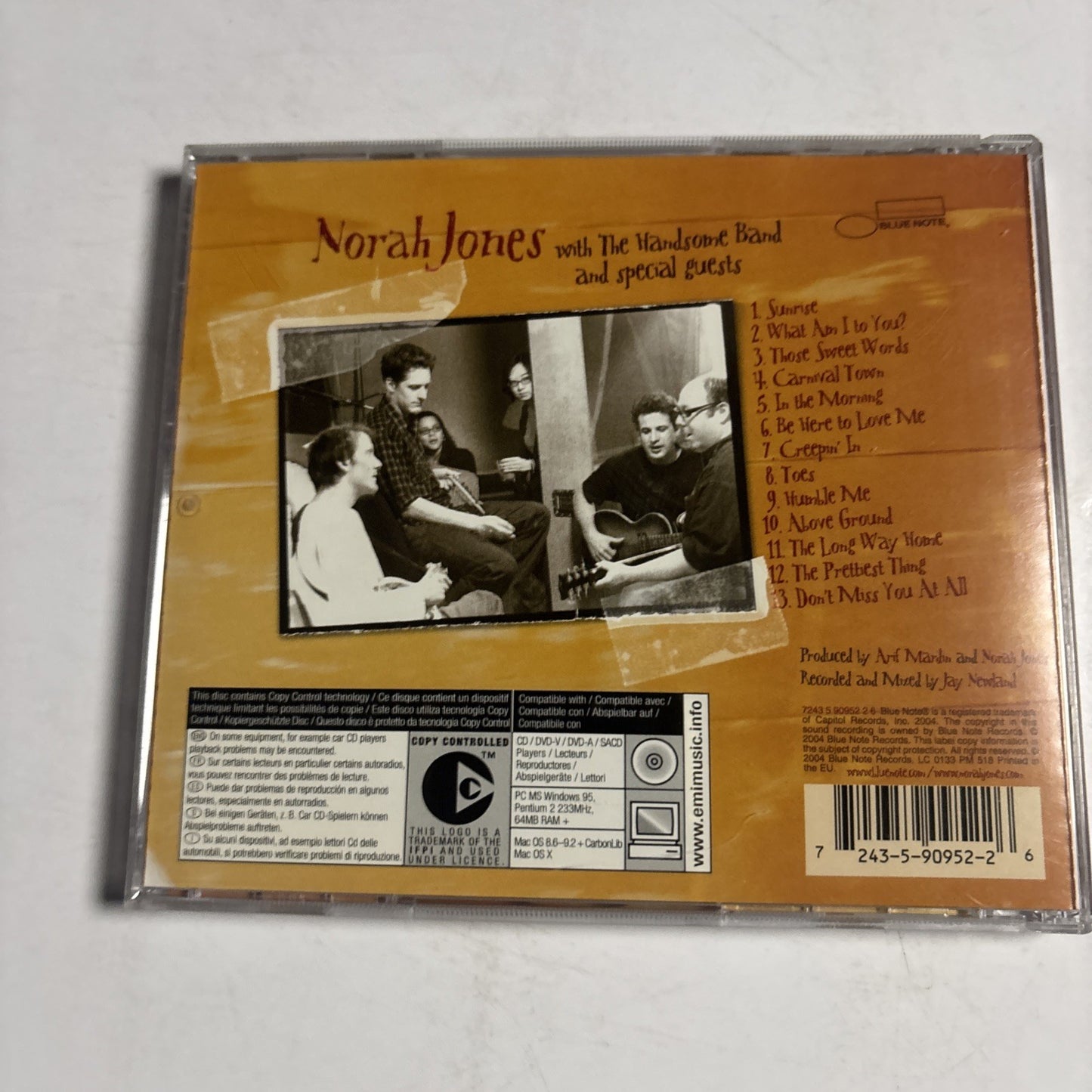 Norah Jones – Feels Like Home (CD, 2004) Europe 7243 5 90952 2 6