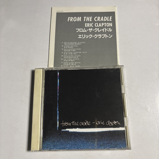 Eric Clapton – From The Cradle (CD 1994)  Japan WPCR-90