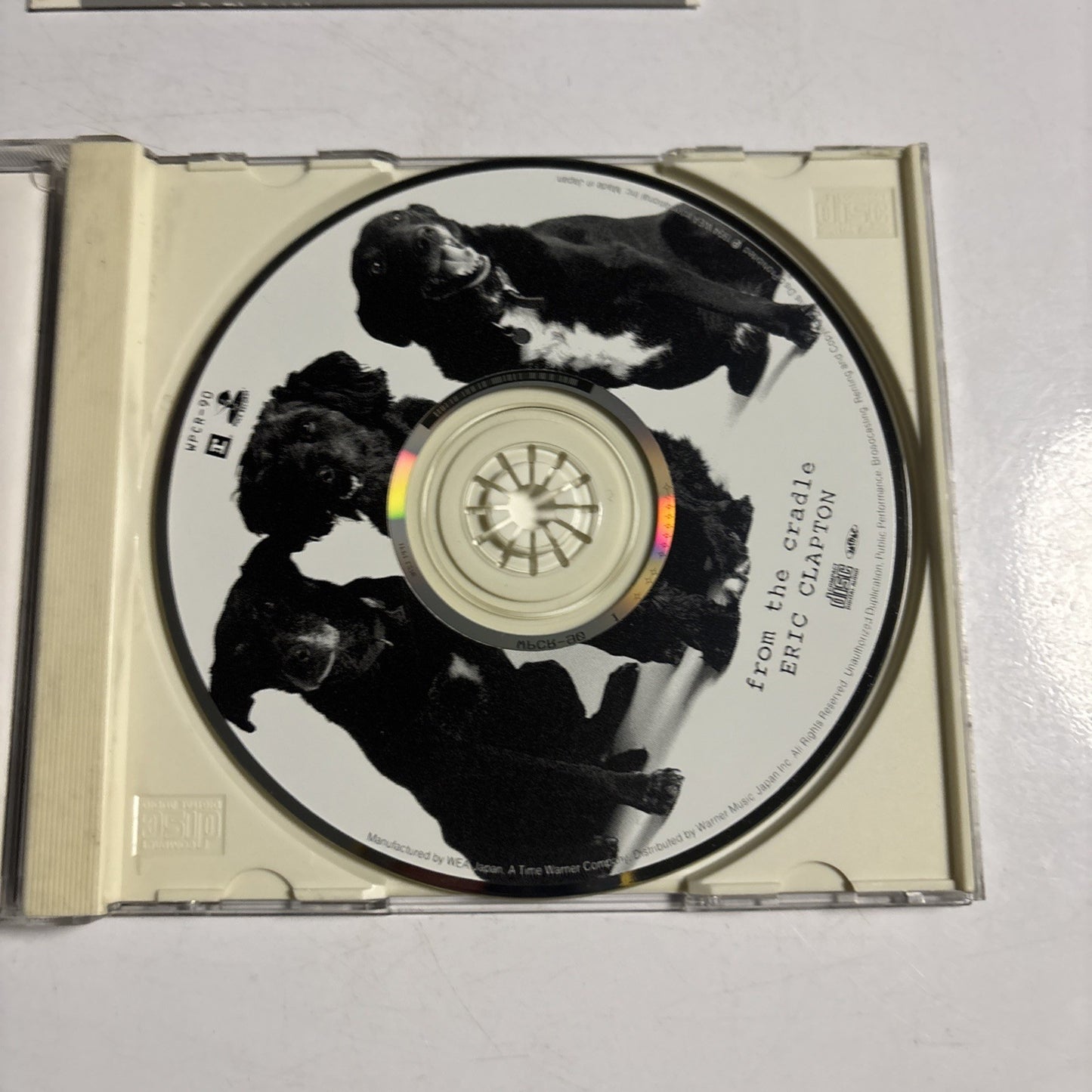 Eric Clapton – From The Cradle (CD 1994)  Japan WPCR-90