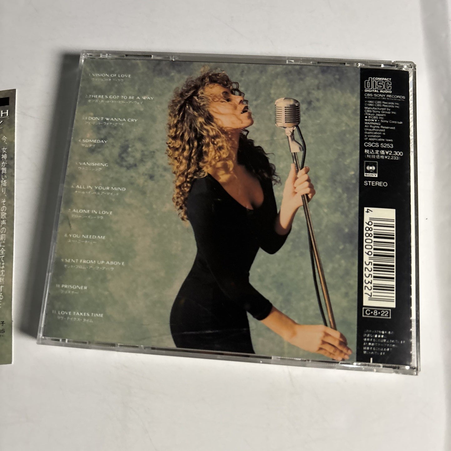 Mariah Carey – Mariah Carey (CD, 1990) Obi Japan CSCS 5253