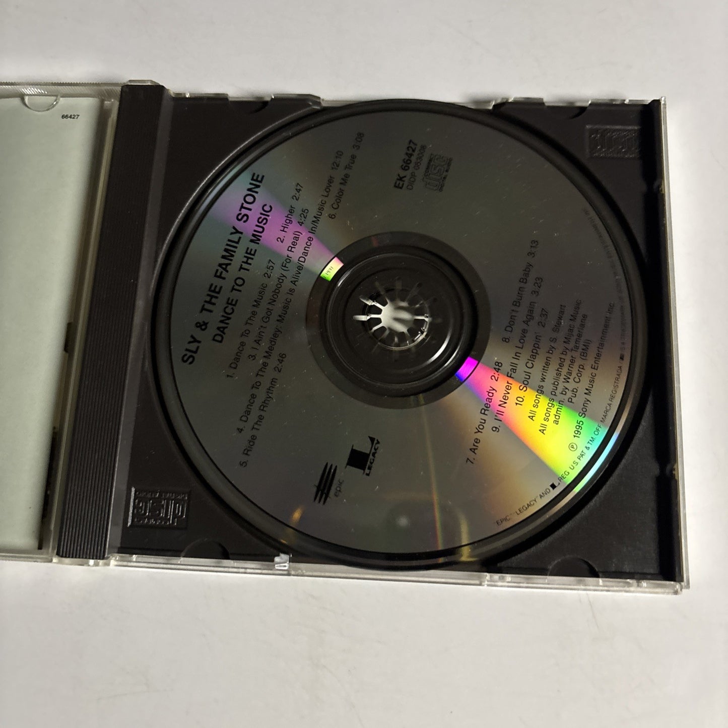 Sly & The Family Stone  – Dance To The Music (CD, 1995) US EK 66427
