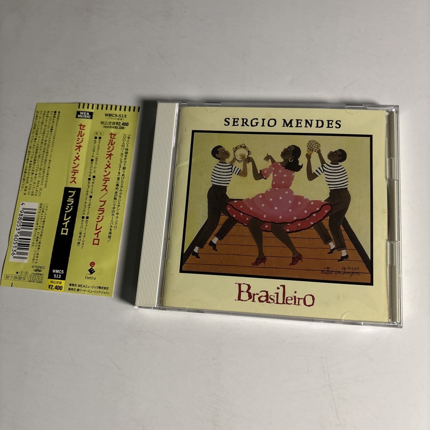 Sérgio Mendes – Brasileiro (CD, 1992) Japan obi WMC5-513