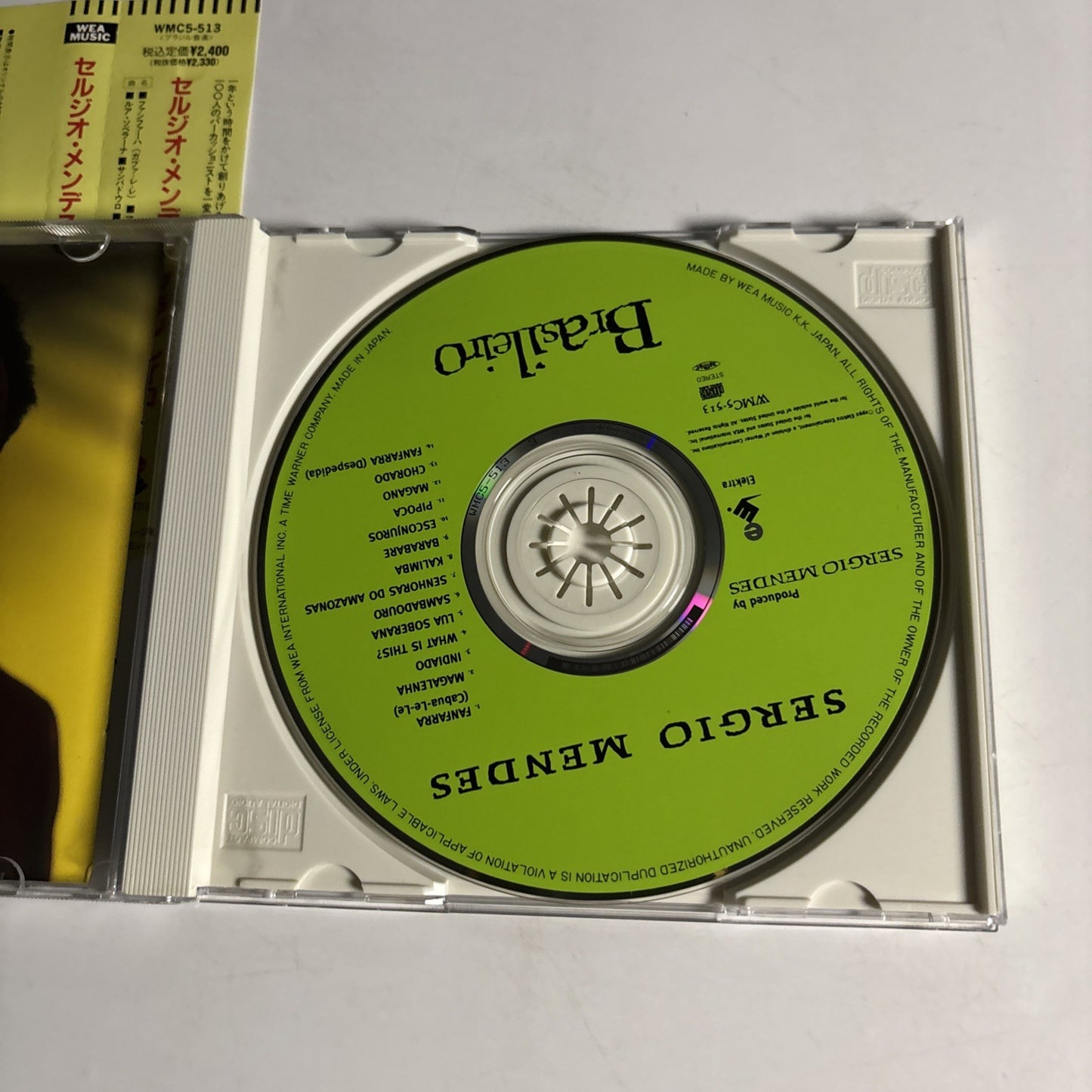 Sérgio Mendes – Brasileiro (CD, 1992) Japan obi WMC5-513