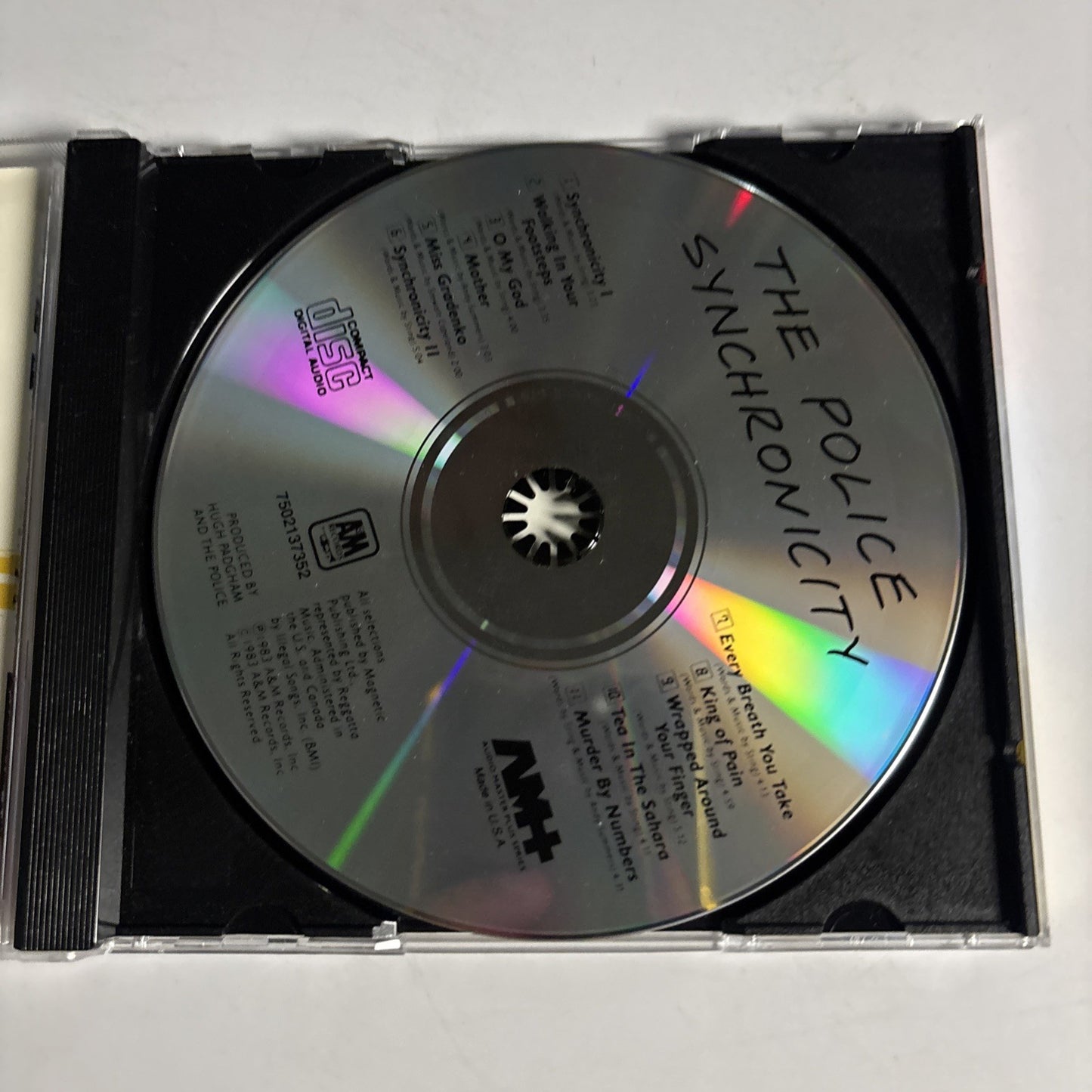 The Police – Synchronicity (CD, 1992) US CD-3735