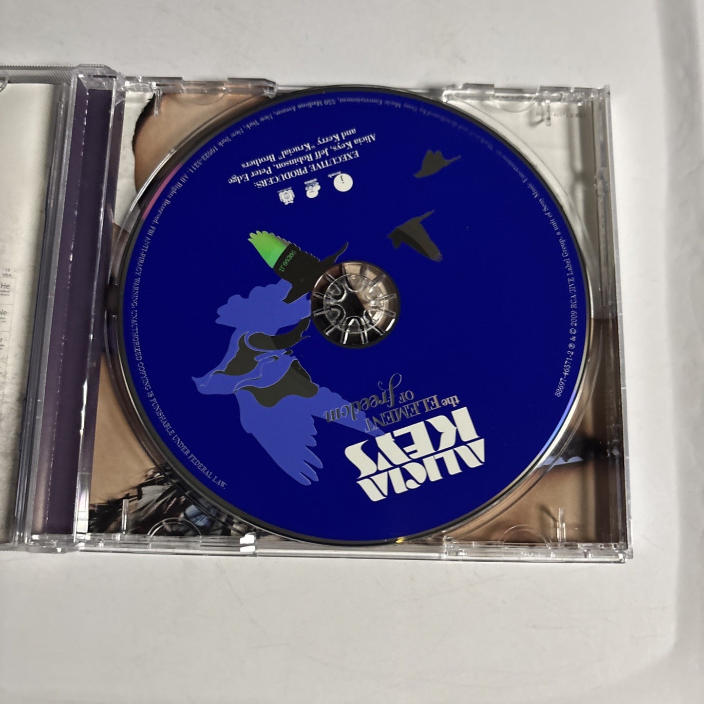 Alicia Keys – The Element Of Freedom (CD, 2009) US 88697-46571-2