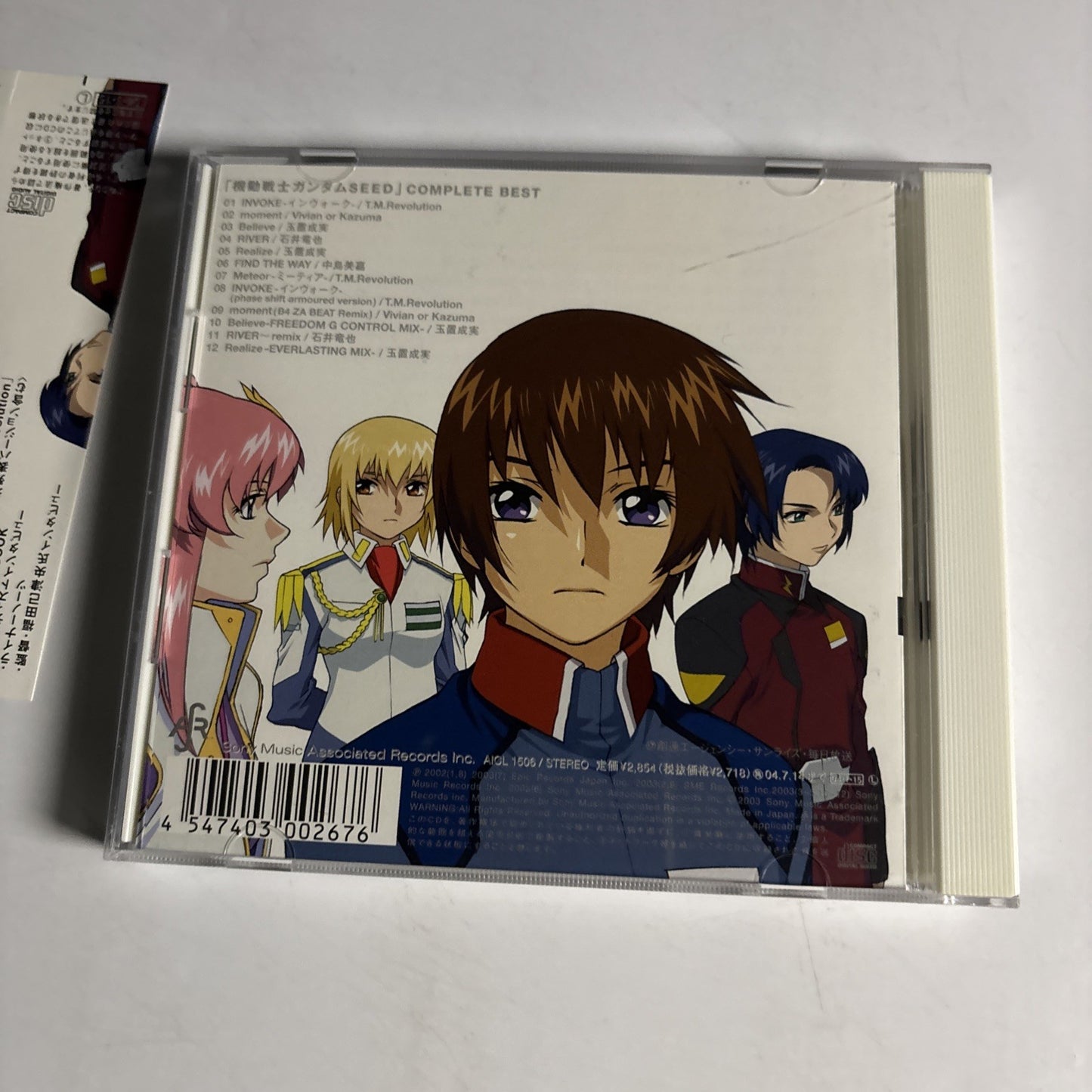 Various – Mobilesuit Gundam Seed Complete Best (CD, 2004) Japan obi AICL 1506