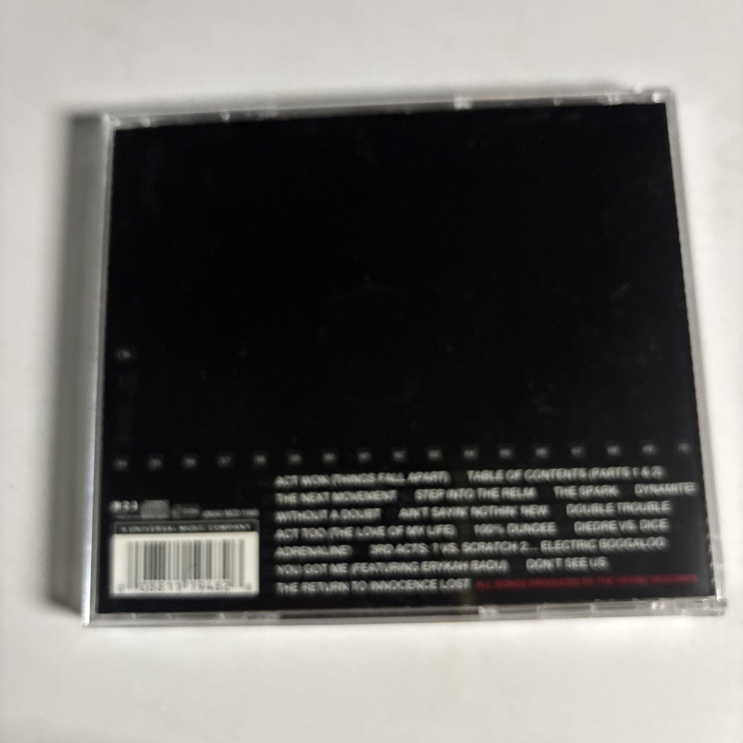 The Roots – Things Fall Apart (CD, 1999) Europe MCD 11948