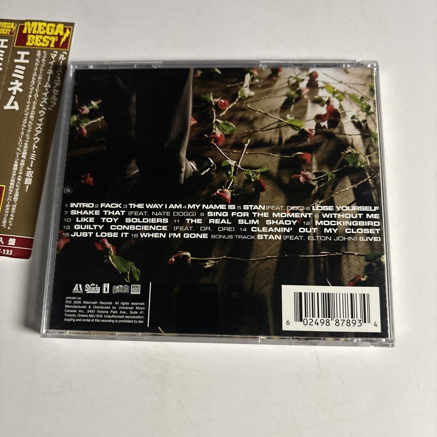 Eminem – Curtain Call: The Hits (CD, 2005) Canada B000588102