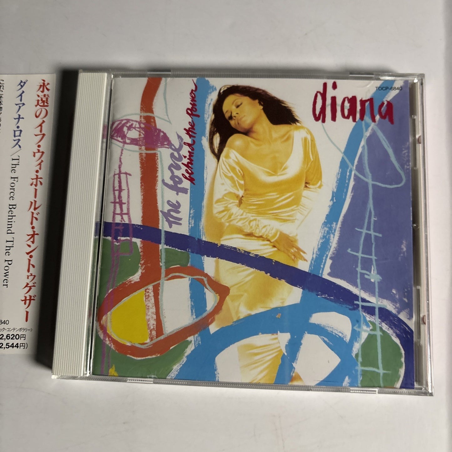 Diana Ross – The Force Behind The Power (CD, 1991) Japan Obi TOCP-6840