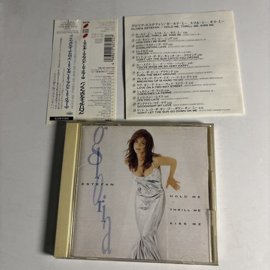 Gloria Estefan – Hold Me, Thrill Me, Kiss Me (CD, 1994) Japan Bonus Track, Obi