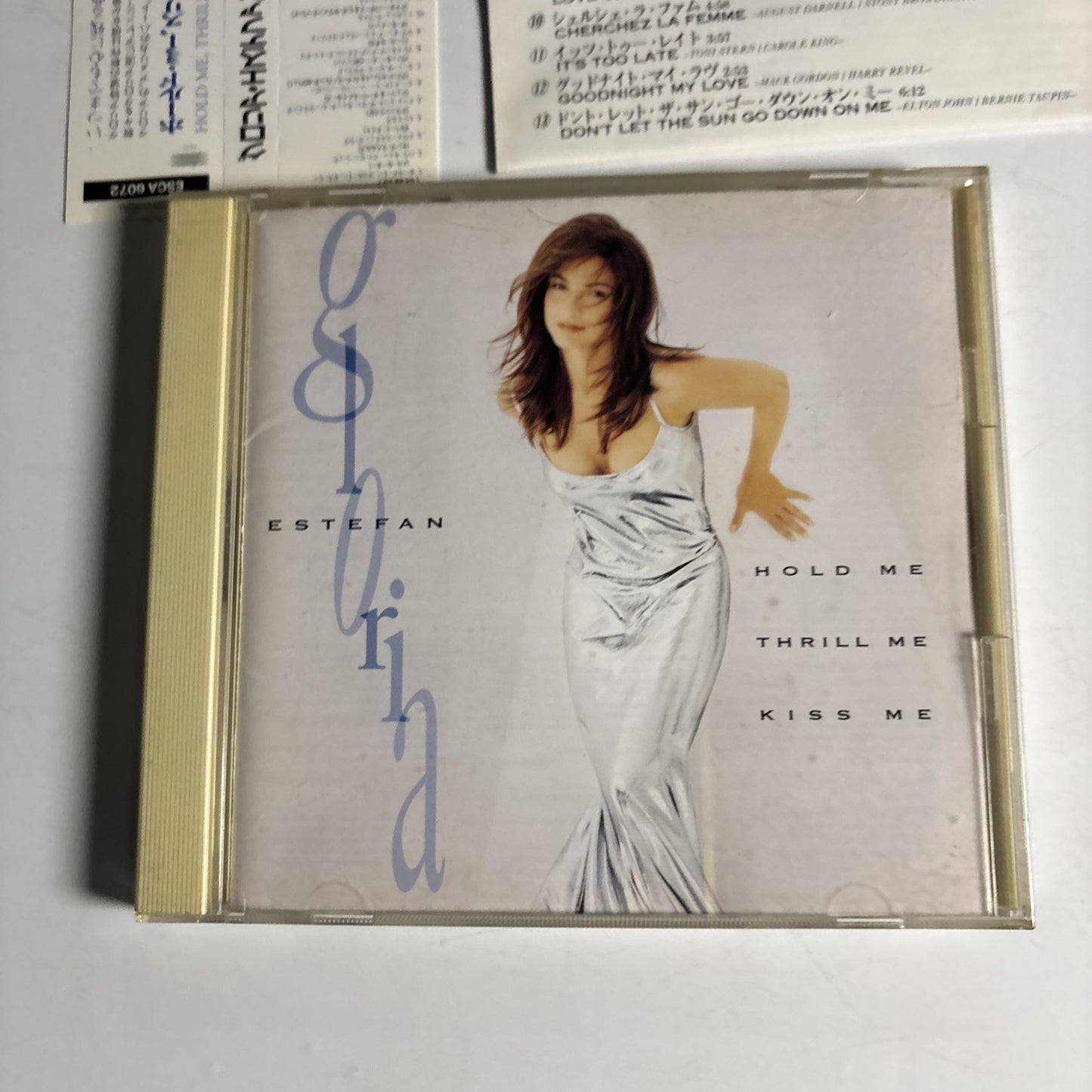 Gloria Estefan – Hold Me, Thrill Me, Kiss Me (CD, 1994) Japan Bonus Track, Obi
