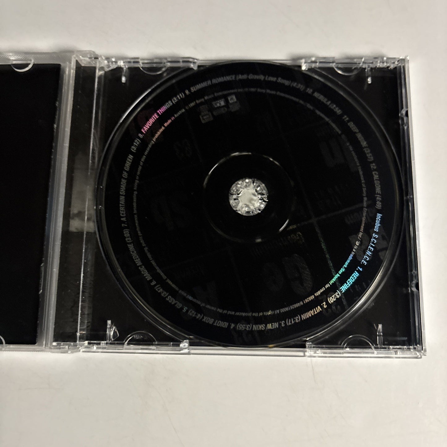 Incubus – S.C.I.E.N.C.E. (CD, 1997) Europe 488261 9