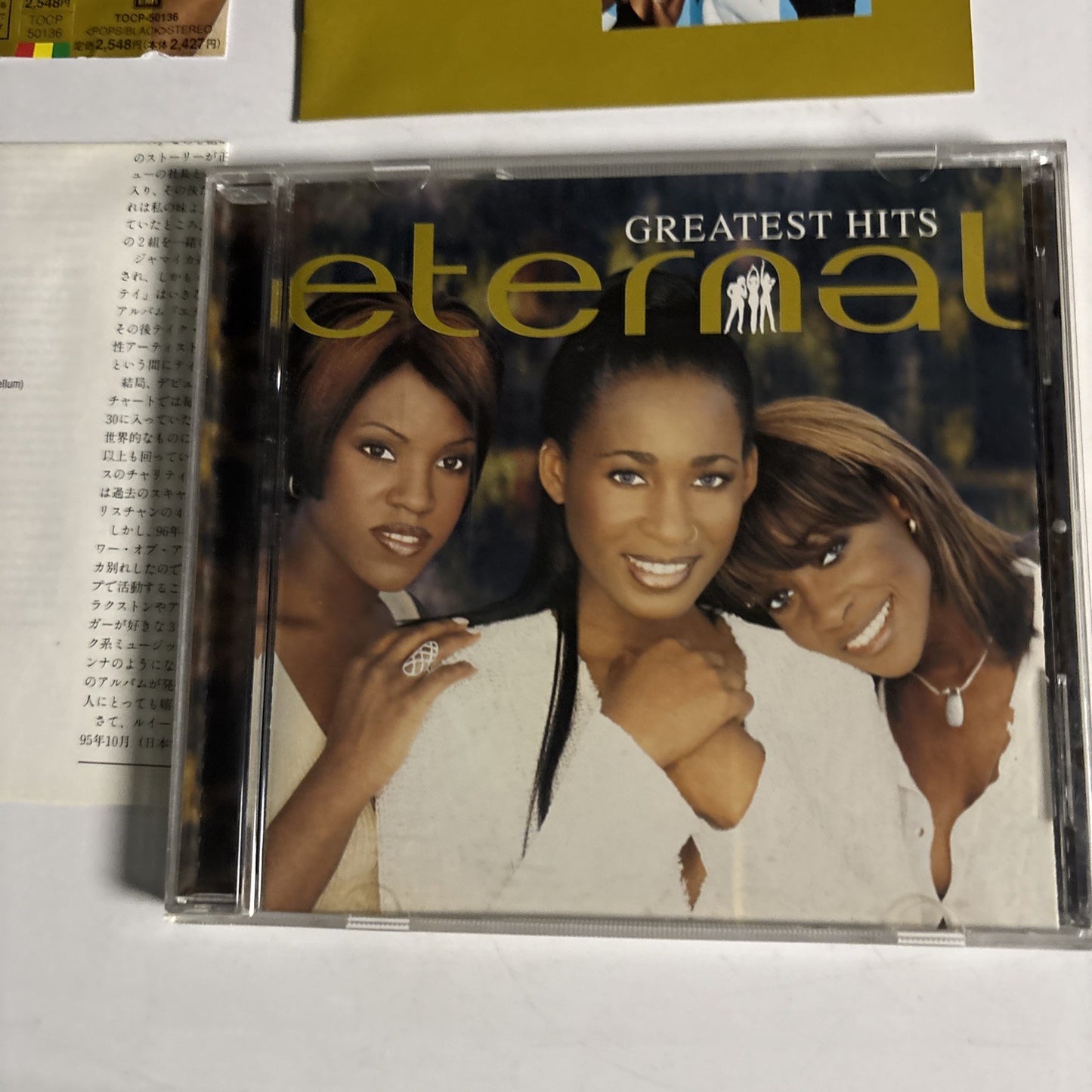 Eternal – Greatest Hits (CD, 1997) Japan Bonus Track, Obi TOCP-50136