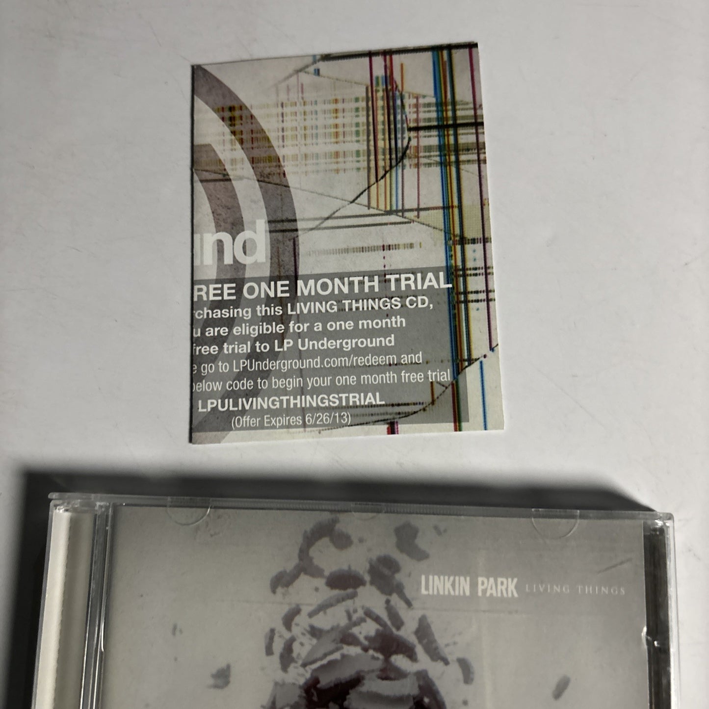 Linkin Park – Living Things (CD, 2012) Europe 9362-49504-8