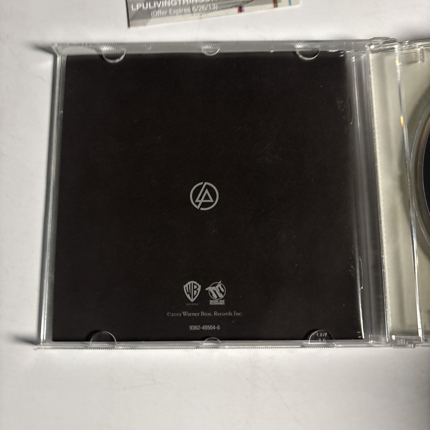 Linkin Park – Living Things (CD, 2012) Europe 9362-49504-8