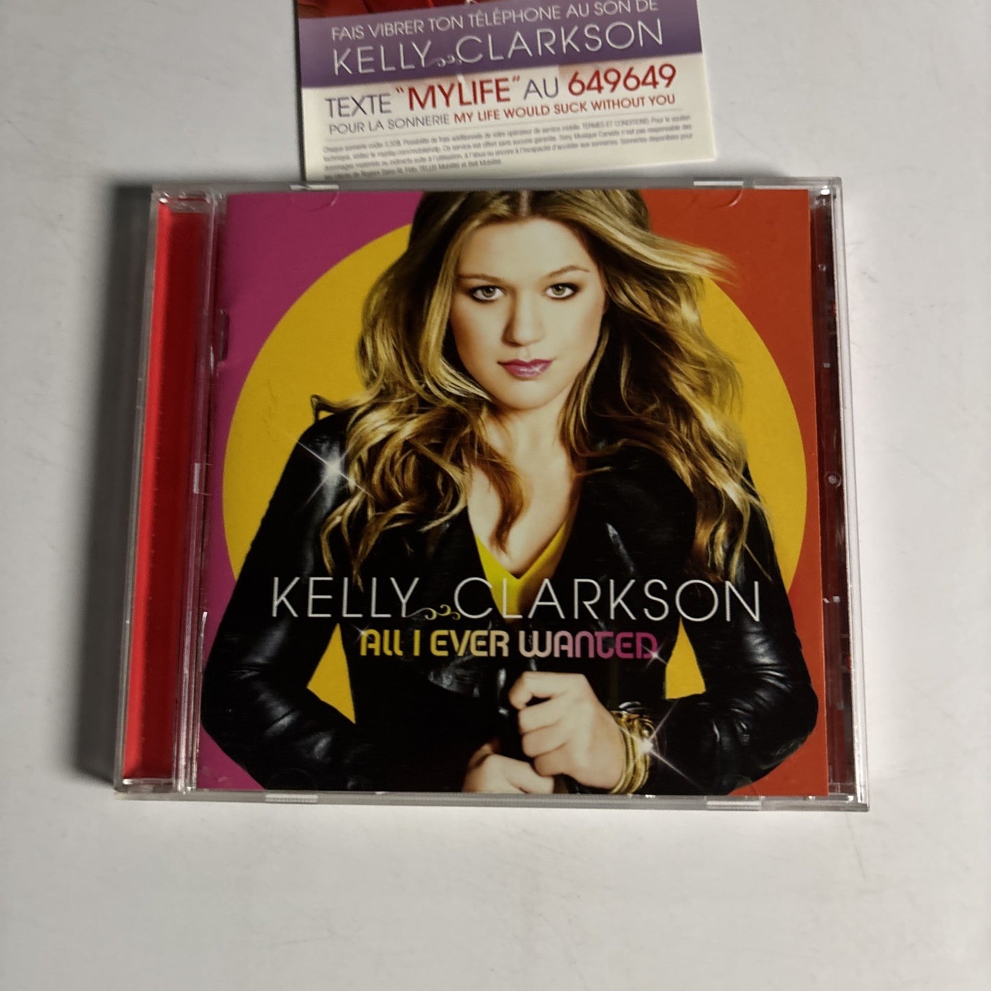 Kelly Clarkson – All I Ever Wanted (CD, 2009) Canada 88697-32715-2