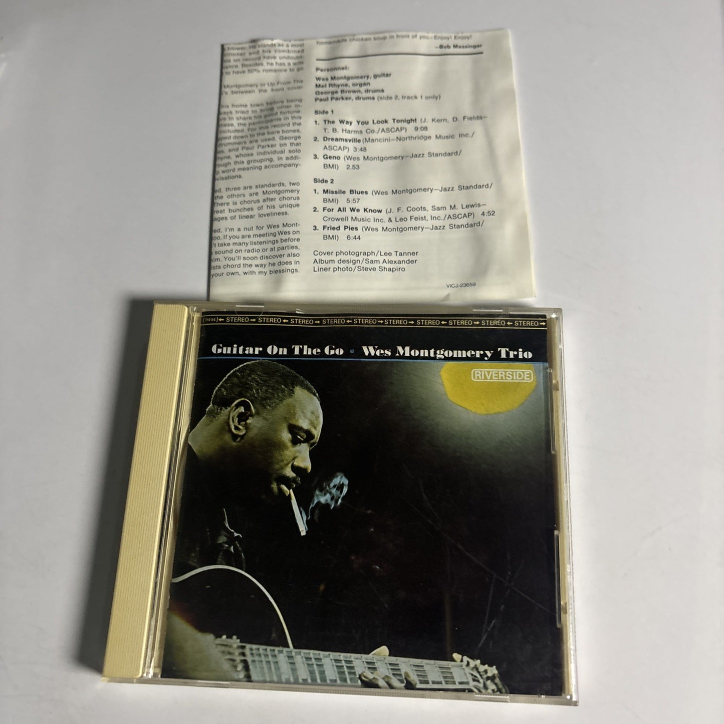 The Wes Montgomery Trio – Guitar On The Go (CD, 1991) Japan Bonus VICJ-23659