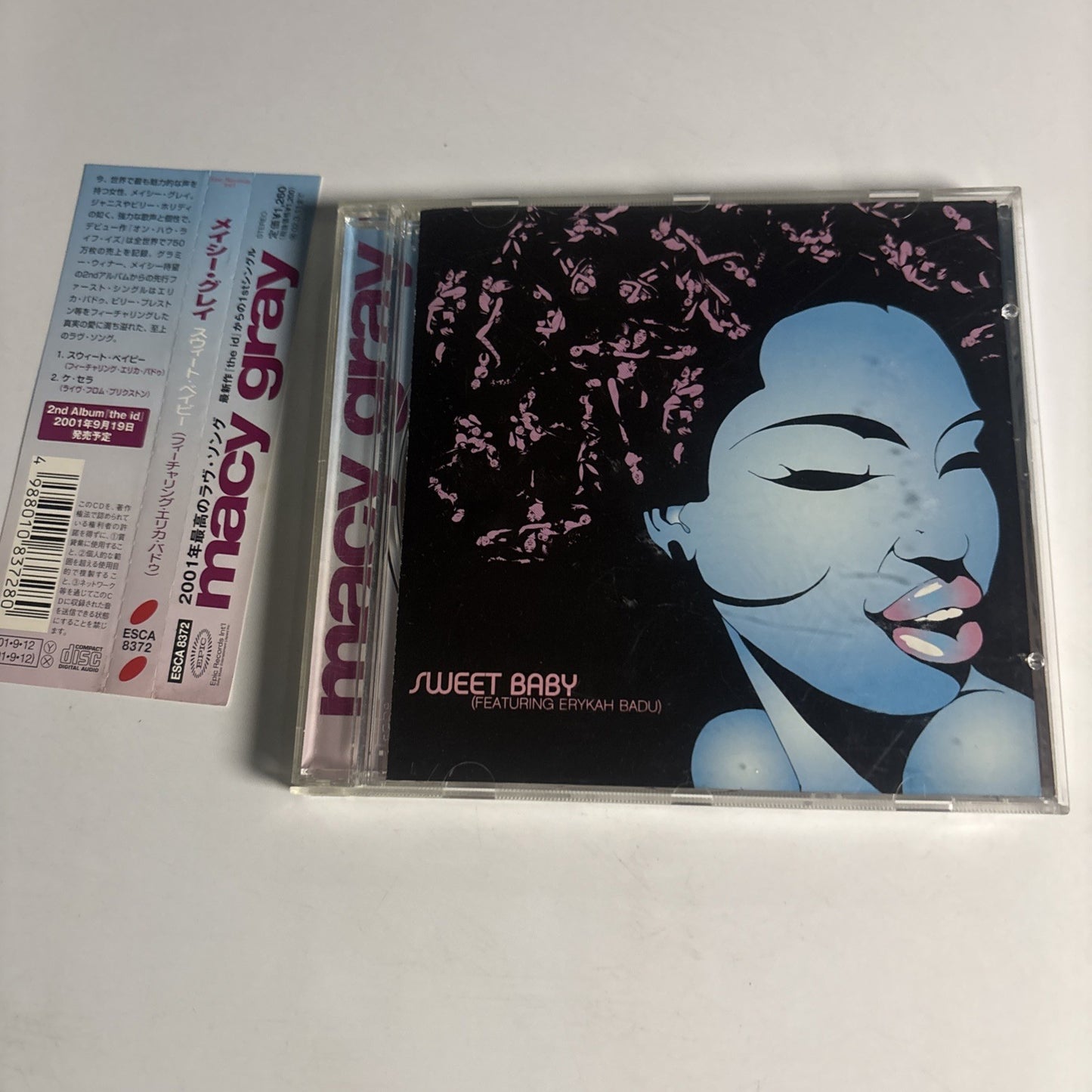 Macy Gray, Erykah Badu – Sweet Baby (CD, 2001) Japan PROMO Obi ESCA 8372