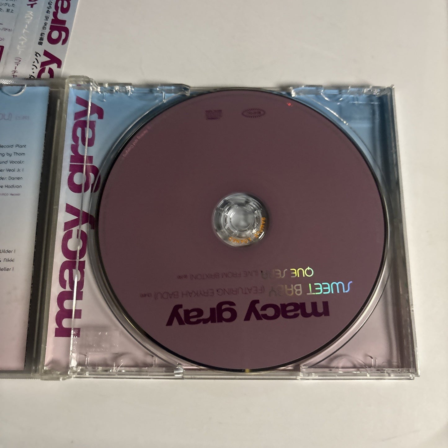 Macy Gray, Erykah Badu – Sweet Baby (CD, 2001) Japan PROMO Obi ESCA 8372