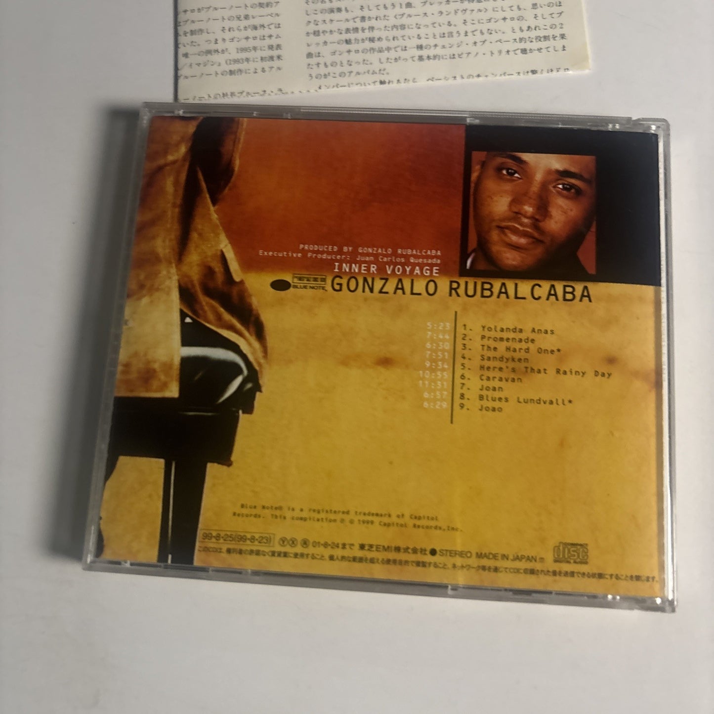 Gonzalo Rubalcaba – Inner Voyage (CD, 1999) Japan TOCJ-66058